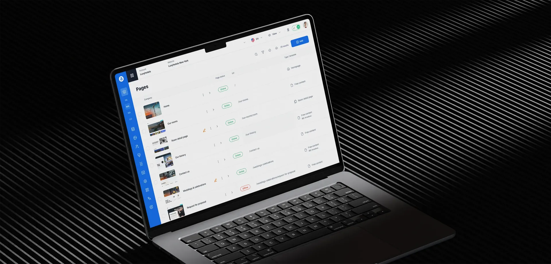 Galaxy Platform Pages
